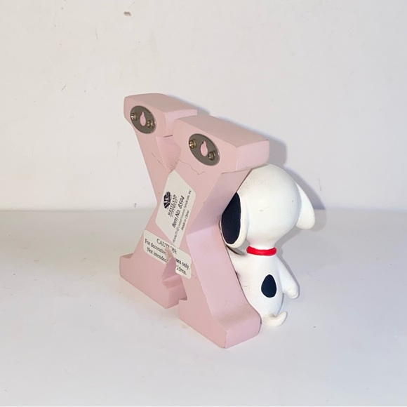 Westland Giftware Peanuts Snoopy Alphabet Letter X Snoopy Playing Xylophone - Picture 5 of 11